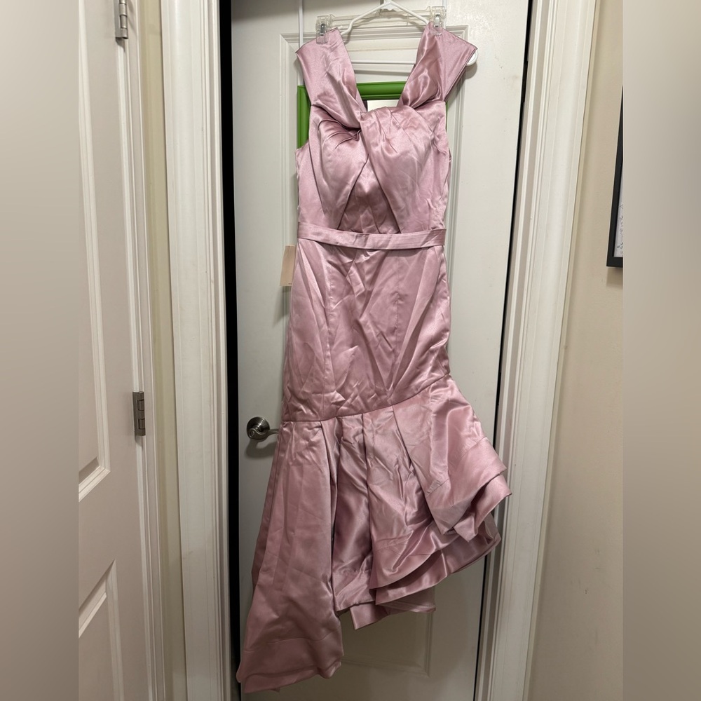 Elegant Pink Evening Gown